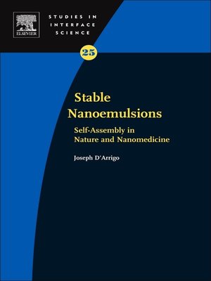 cover image of Stable-Nanoemulsions